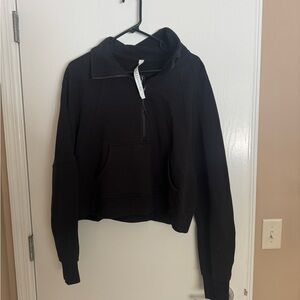 lululemon athletica Black Half-Zip Hoodie